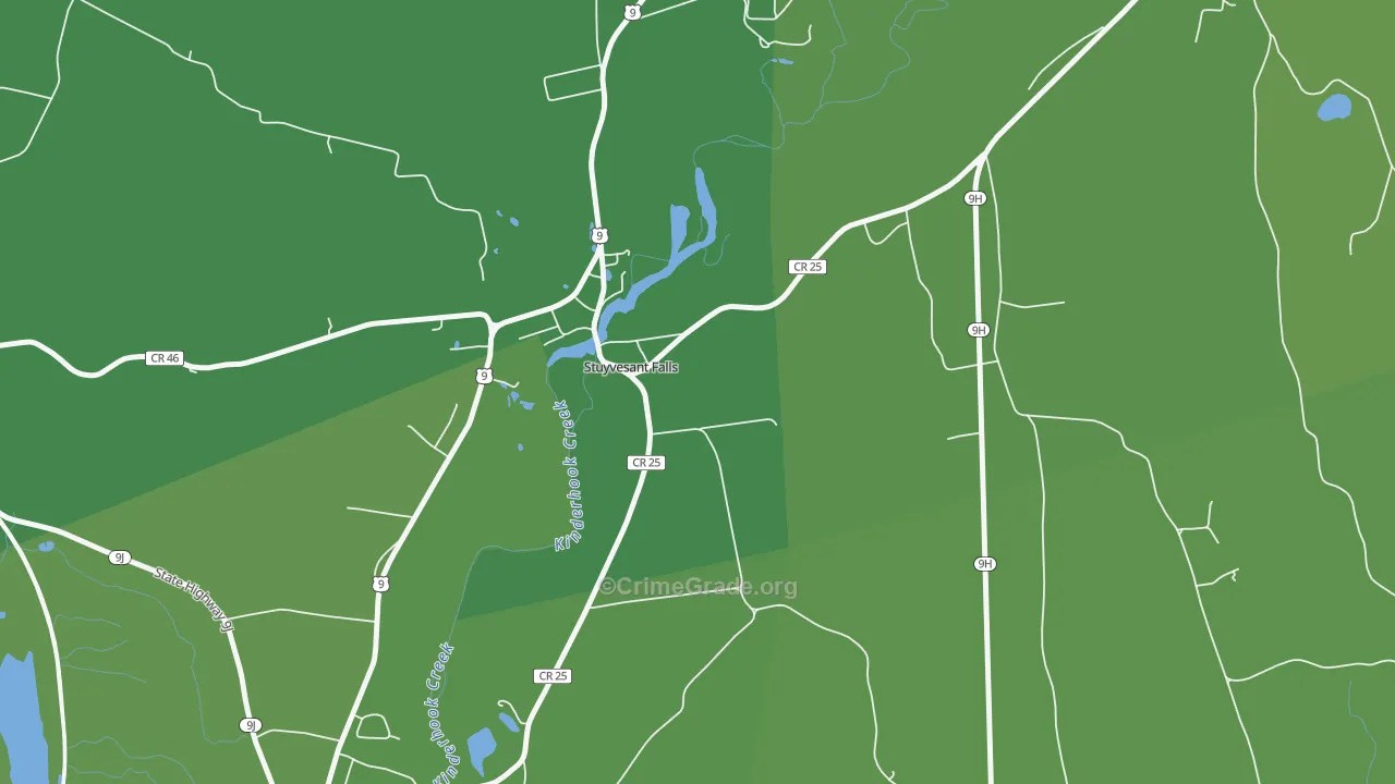12174, NY Map of Vehicle Theft Rates