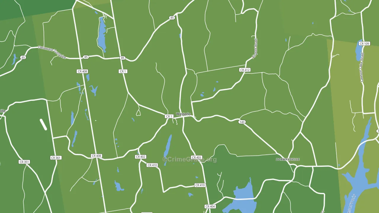 12193, NY Map of Vehicle Theft Rates