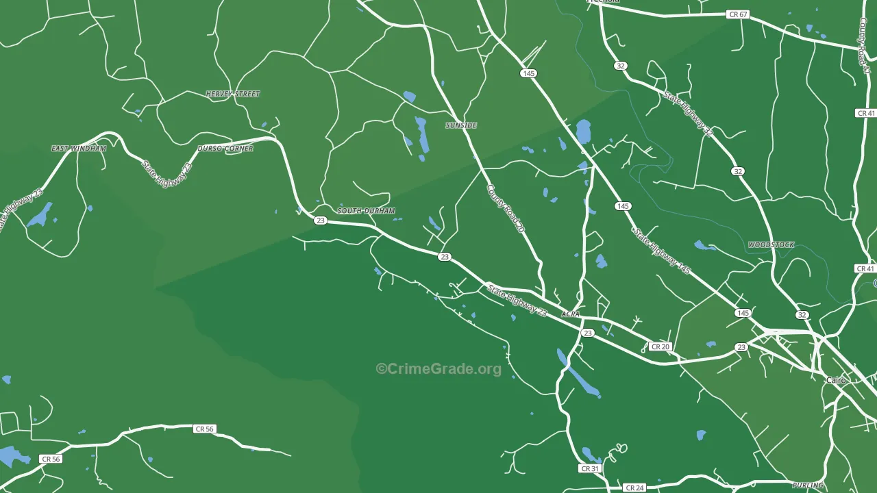 12405, NY Map of Vehicle Theft Rates