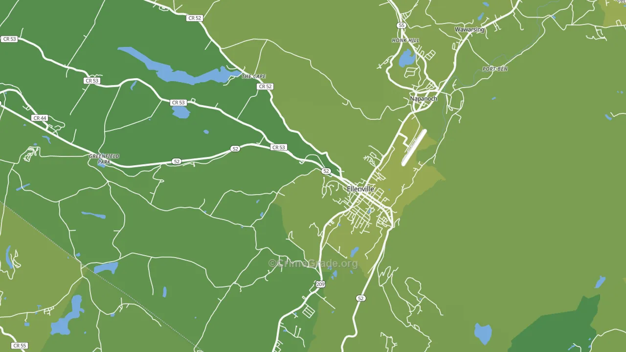 12428, NY Map of Vehicle Theft Rates