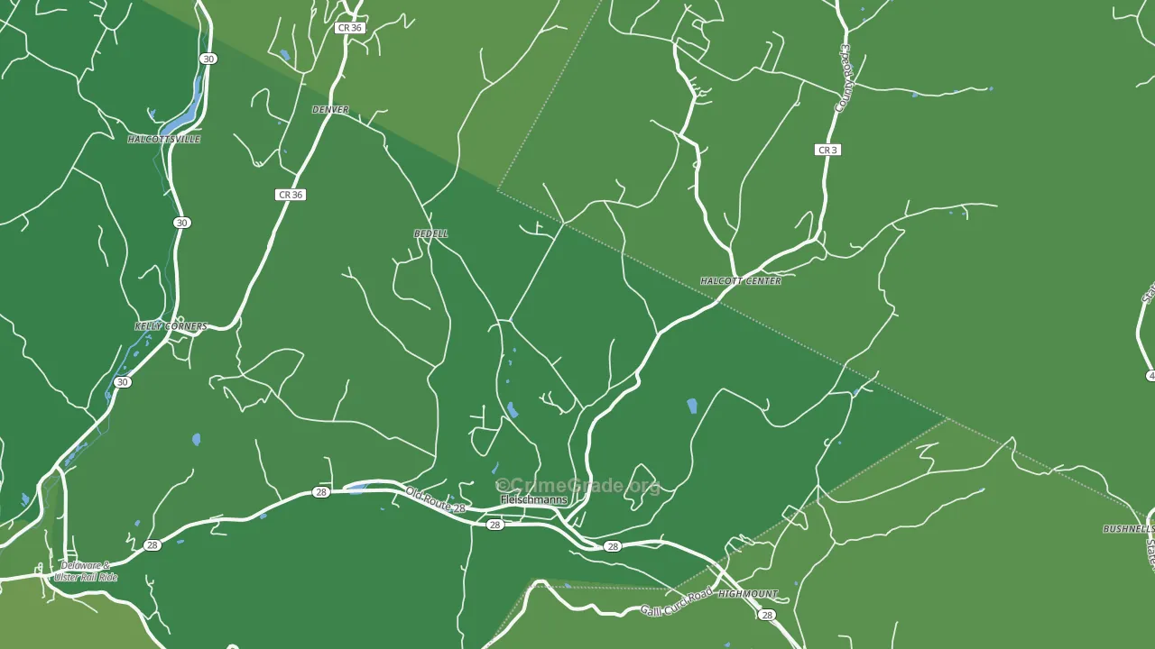 12430, NY Map of Vehicle Theft Rates