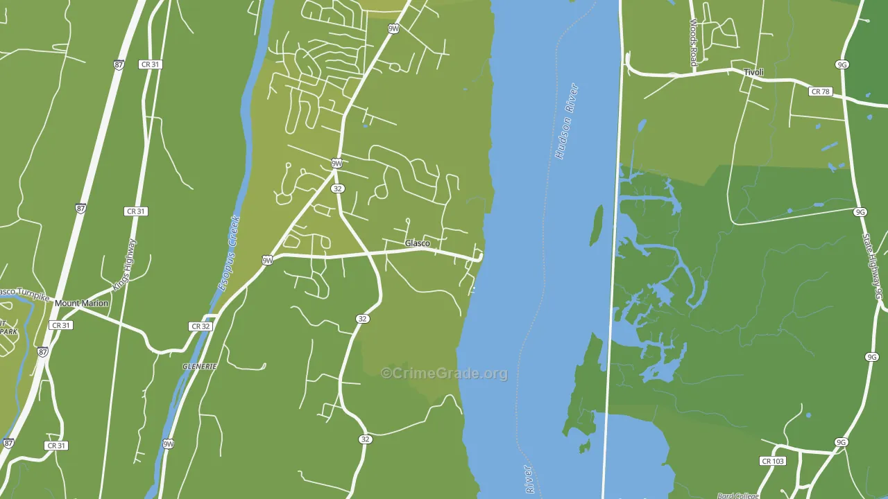 12432, NY Map of Vehicle Theft Rates