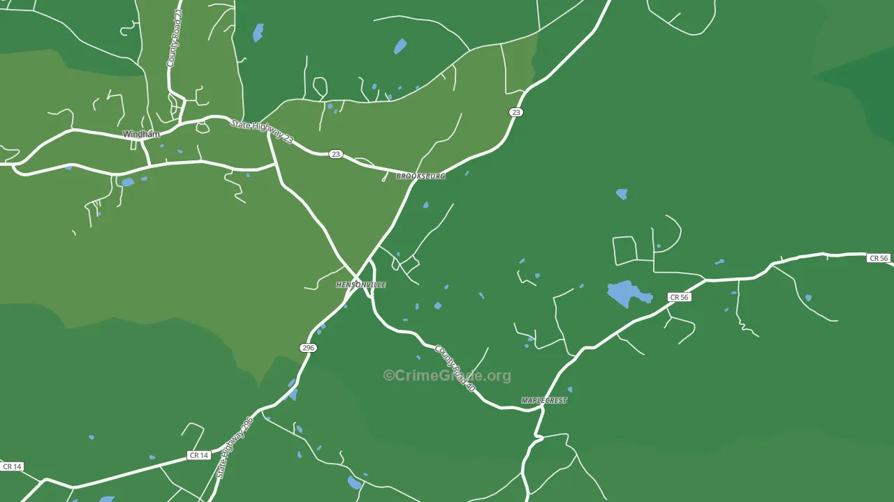 12439, NY Map of Vehicle Theft Rates
