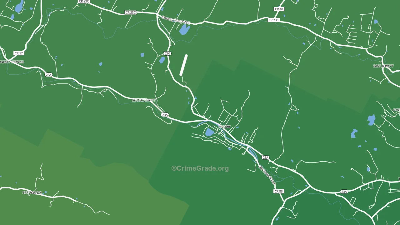 12442, NY Map of Vehicle Theft Rates