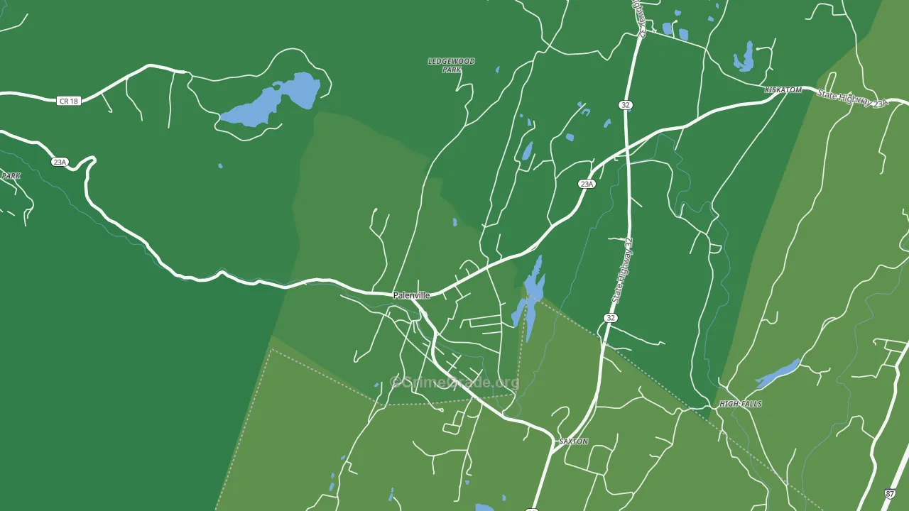 12463, NY Map of Vehicle Theft Rates