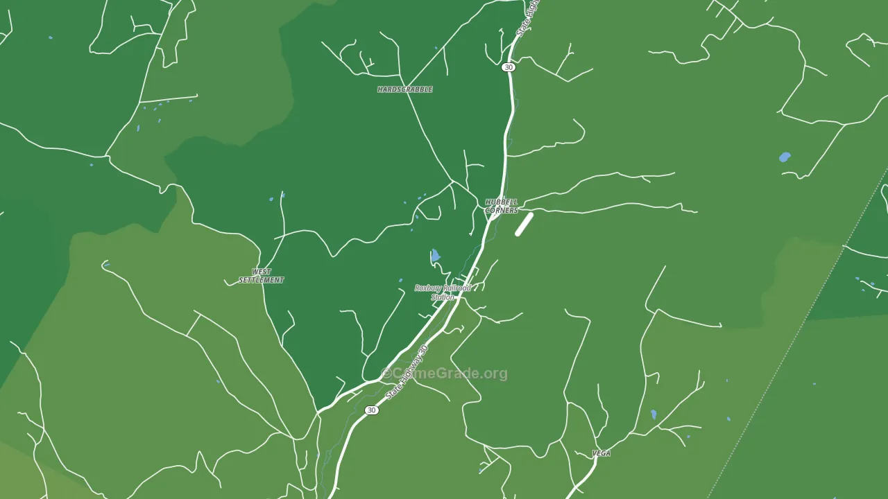 12474, NY Map of Vehicle Theft Rates