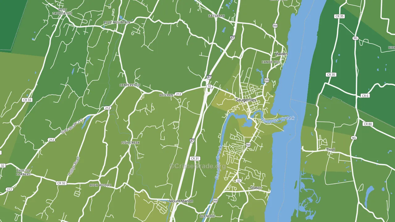 12477, NY Map of Vehicle Theft Rates