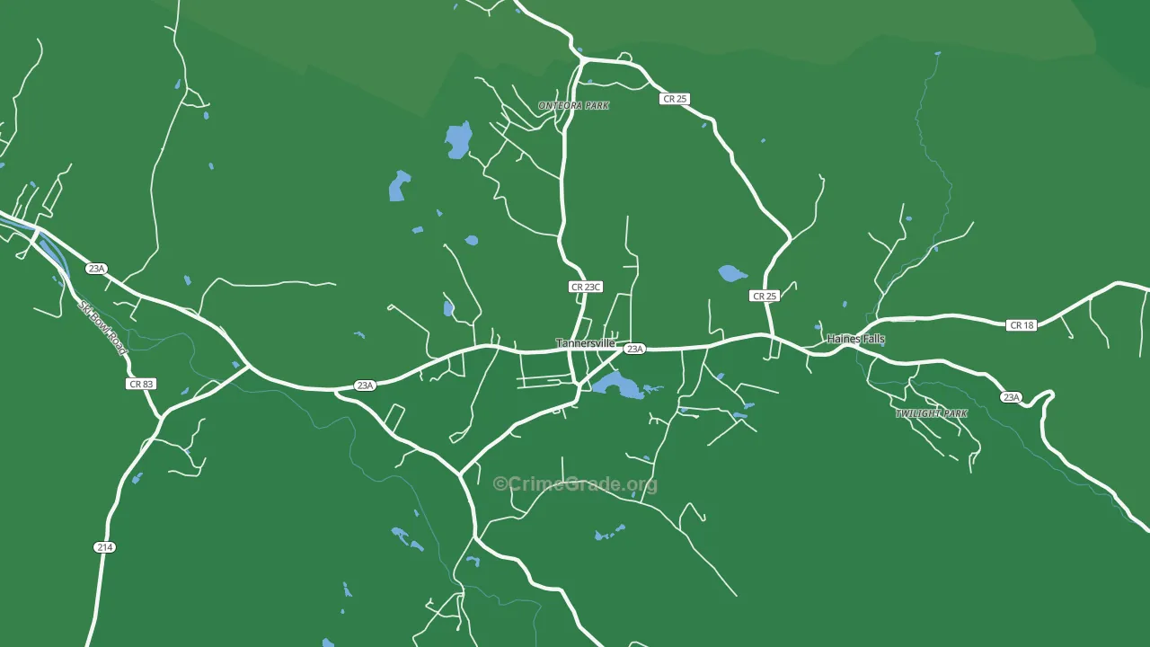 12485, NY Map of Vehicle Theft Rates