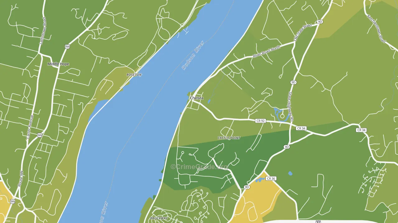 12512, NY Map of Vehicle Theft Rates