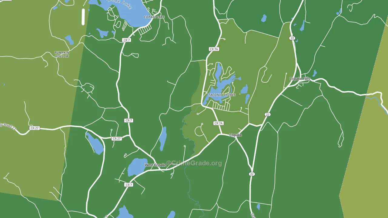 12516, NY Map of Vehicle Theft Rates
