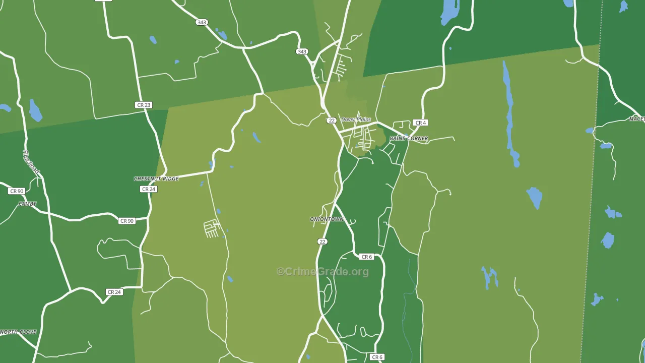 12522, NY Map of Vehicle Theft Rates