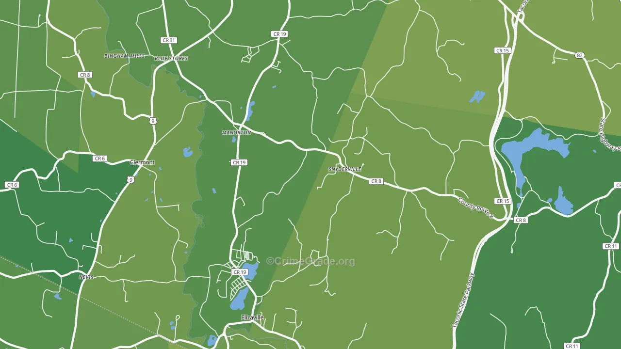 12523, NY Map of Vehicle Theft Rates