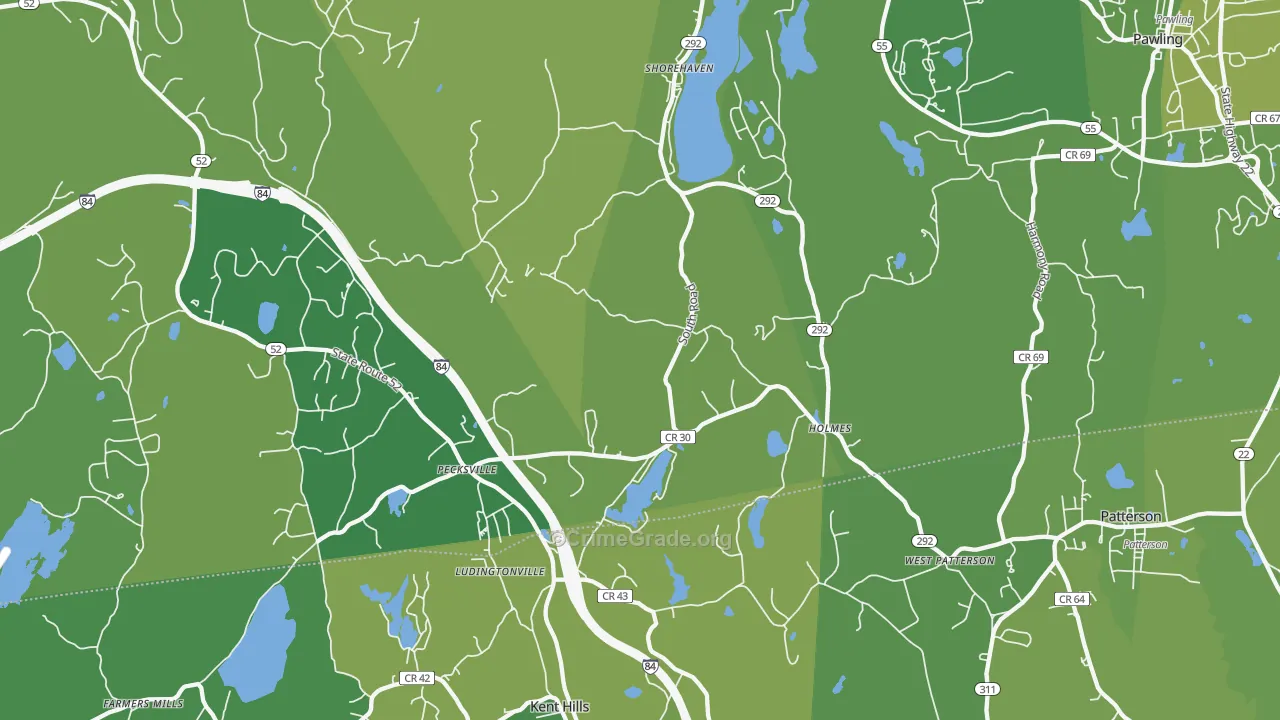 12531, NY Map of Vehicle Theft Rates