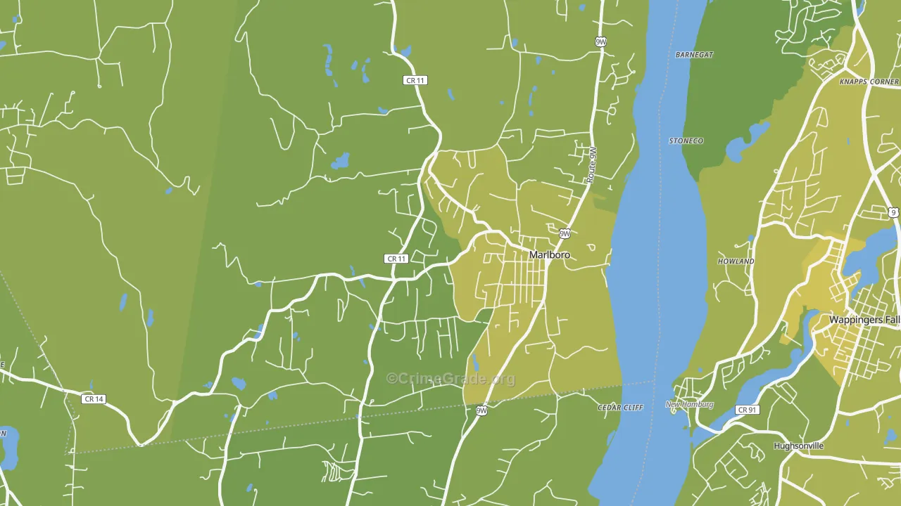 12542, NY Map of Vehicle Theft Rates