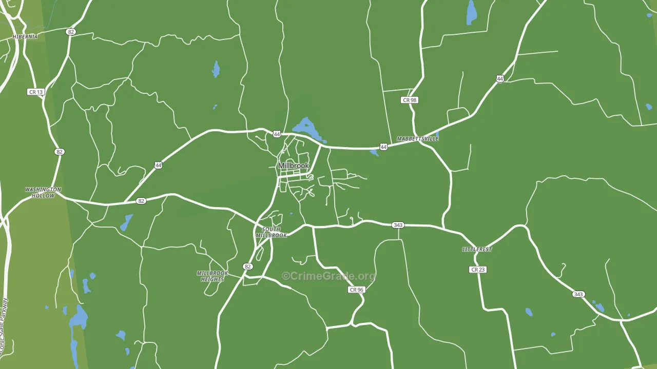 12545, NY Map of Vehicle Theft Rates