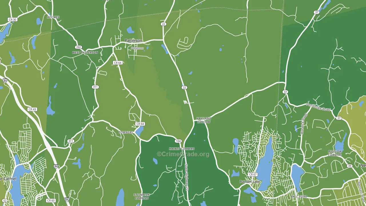 12563, NY Map of Vehicle Theft Rates