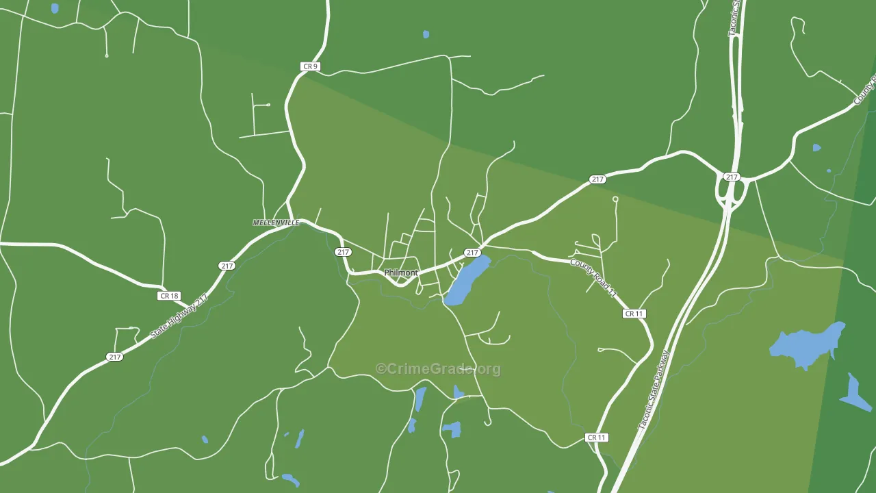 12565, NY Map of Vehicle Theft Rates
