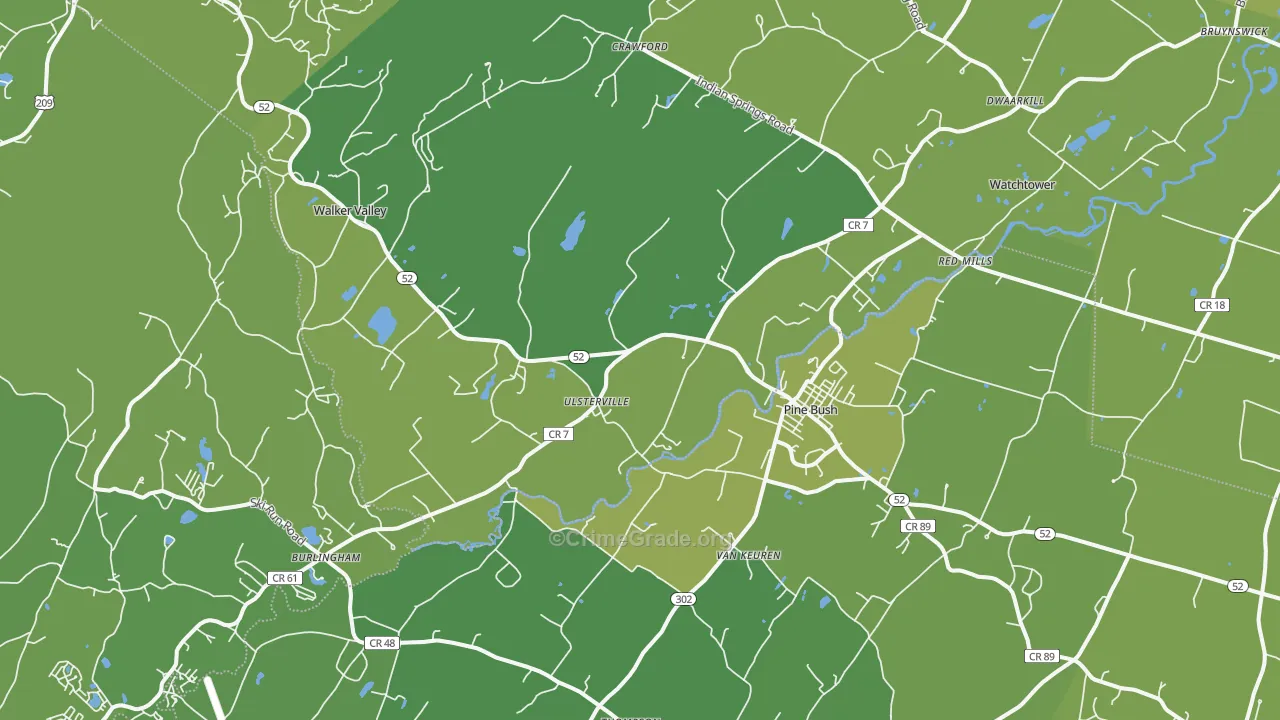 12566, NY Map of Vehicle Theft Rates