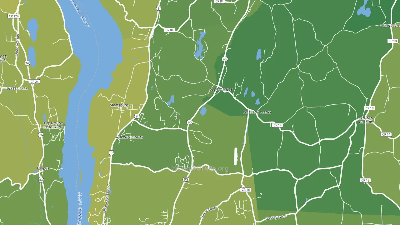 12580, NY Map of Vehicle Theft Rates
