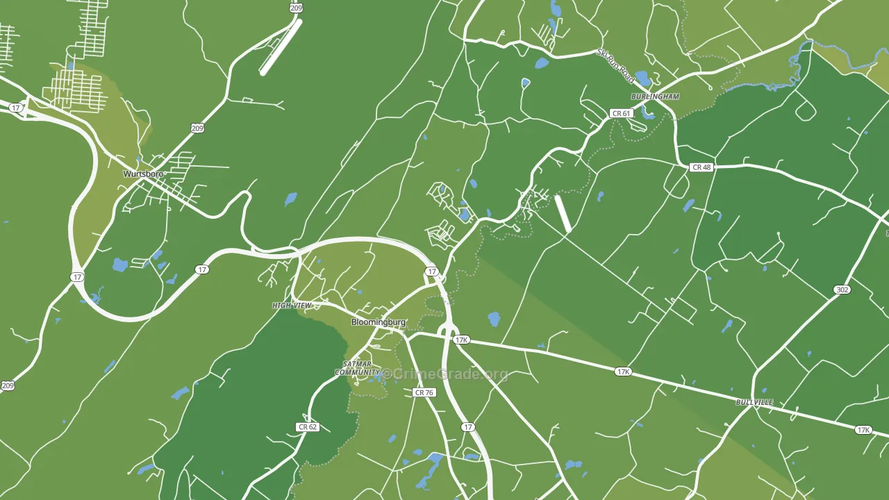 12721, NY Map of Vehicle Theft Rates
