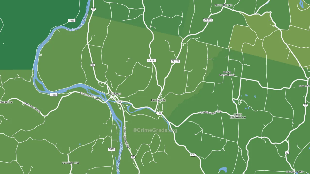 12723, NY Map of Vehicle Theft Rates