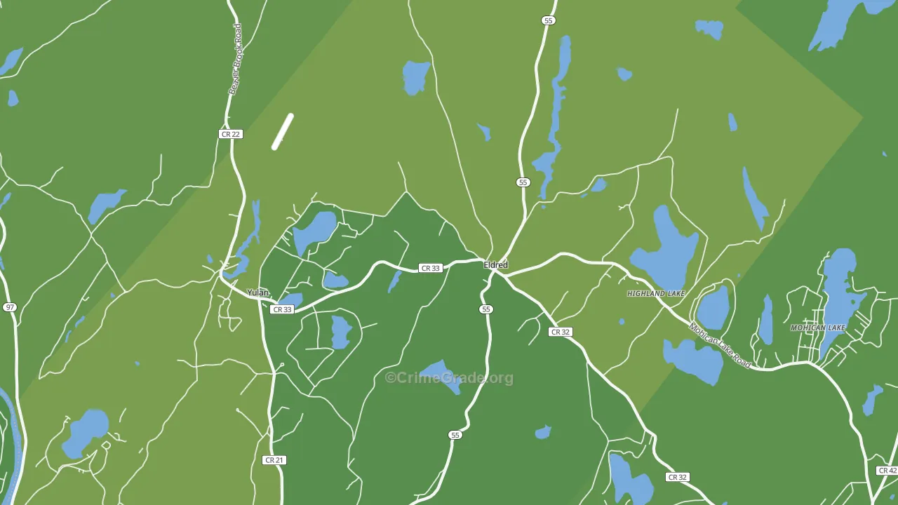 12732, NY Map of Vehicle Theft Rates