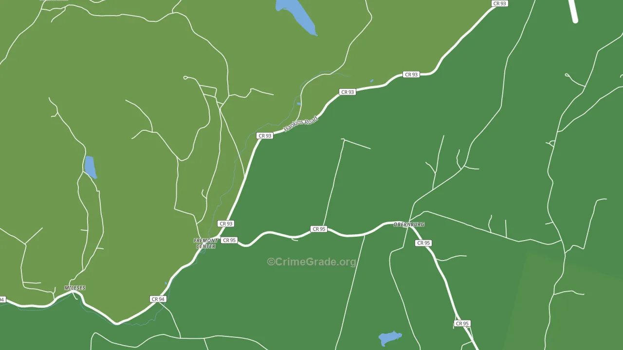 12736, NY Map of Vehicle Theft Rates