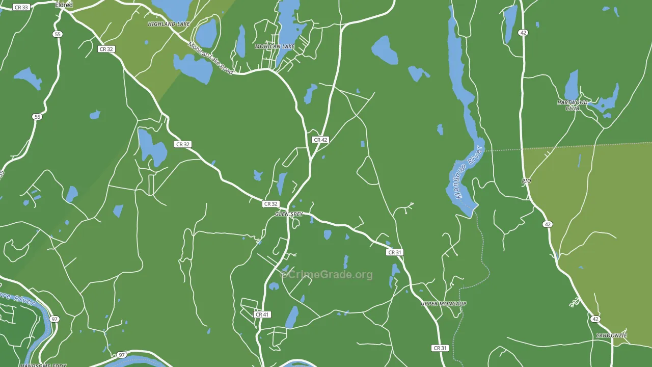 12737, NY Map of Vehicle Theft Rates