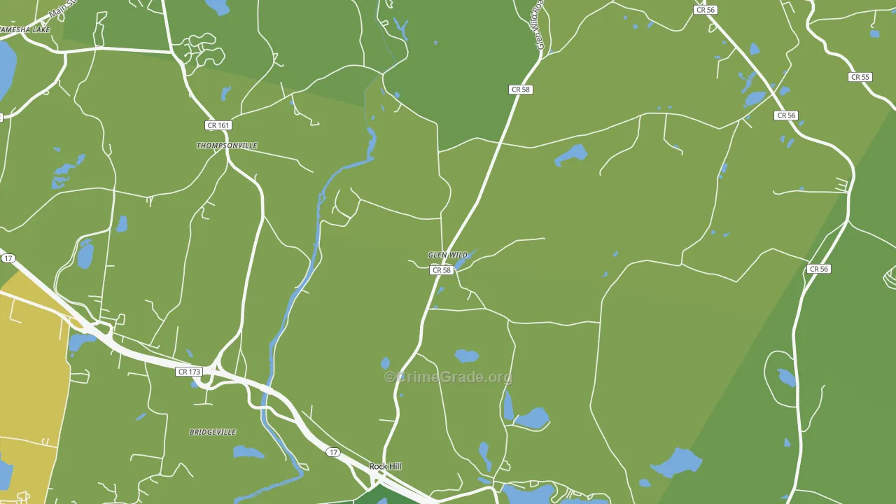 12738, NY Map of Vehicle Theft Rates