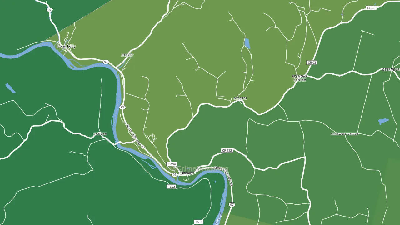 12741, NY Map of Vehicle Theft Rates