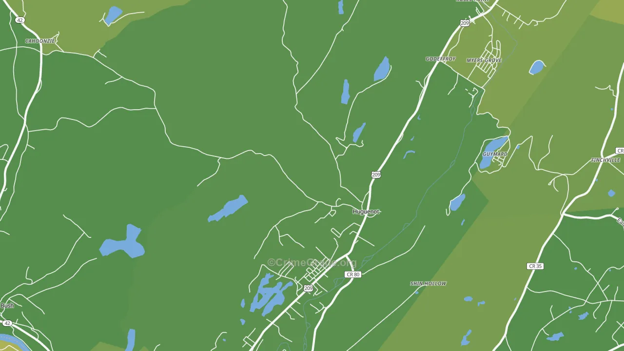 12746, NY Map of Vehicle Theft Rates