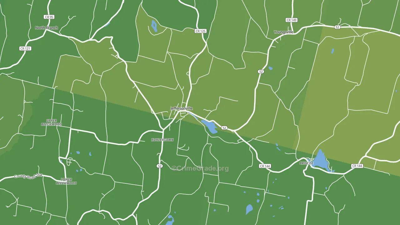 12748, NY Map of Vehicle Theft Rates