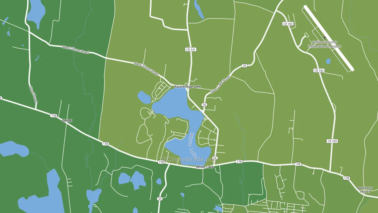 12749, NY Map of Vehicle Theft Rates
