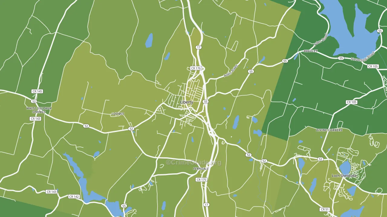 12754, NY Map of Vehicle Theft Rates
