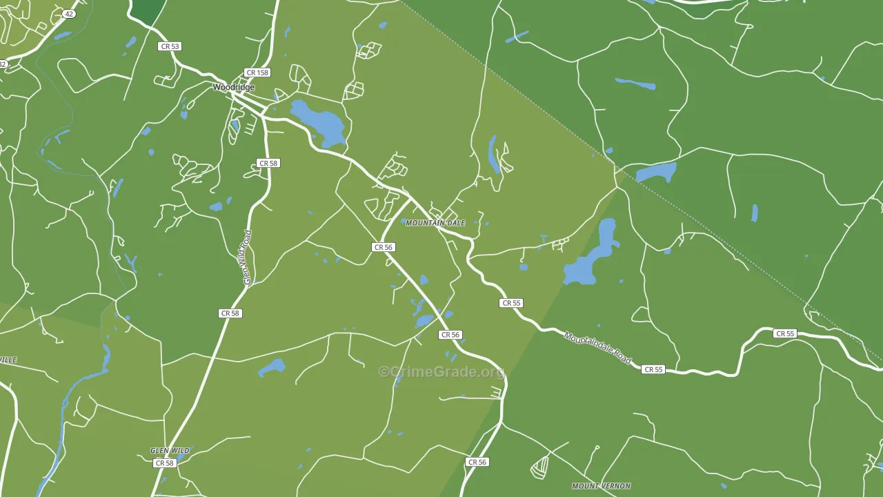 12763, NY Map of Vehicle Theft Rates