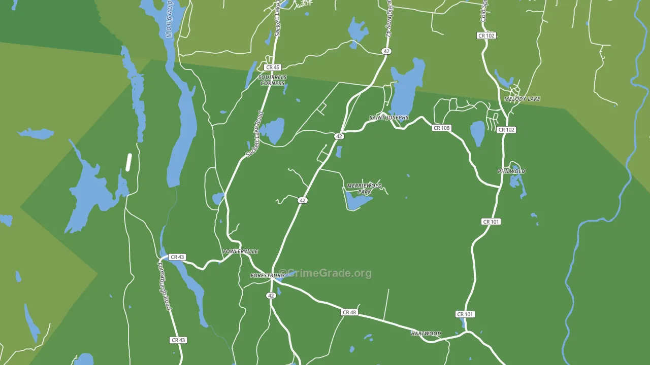 12777, NY Map of Vehicle Theft Rates