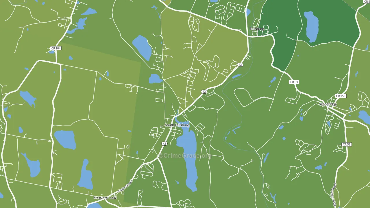 12779, NY Map of Vehicle Theft Rates