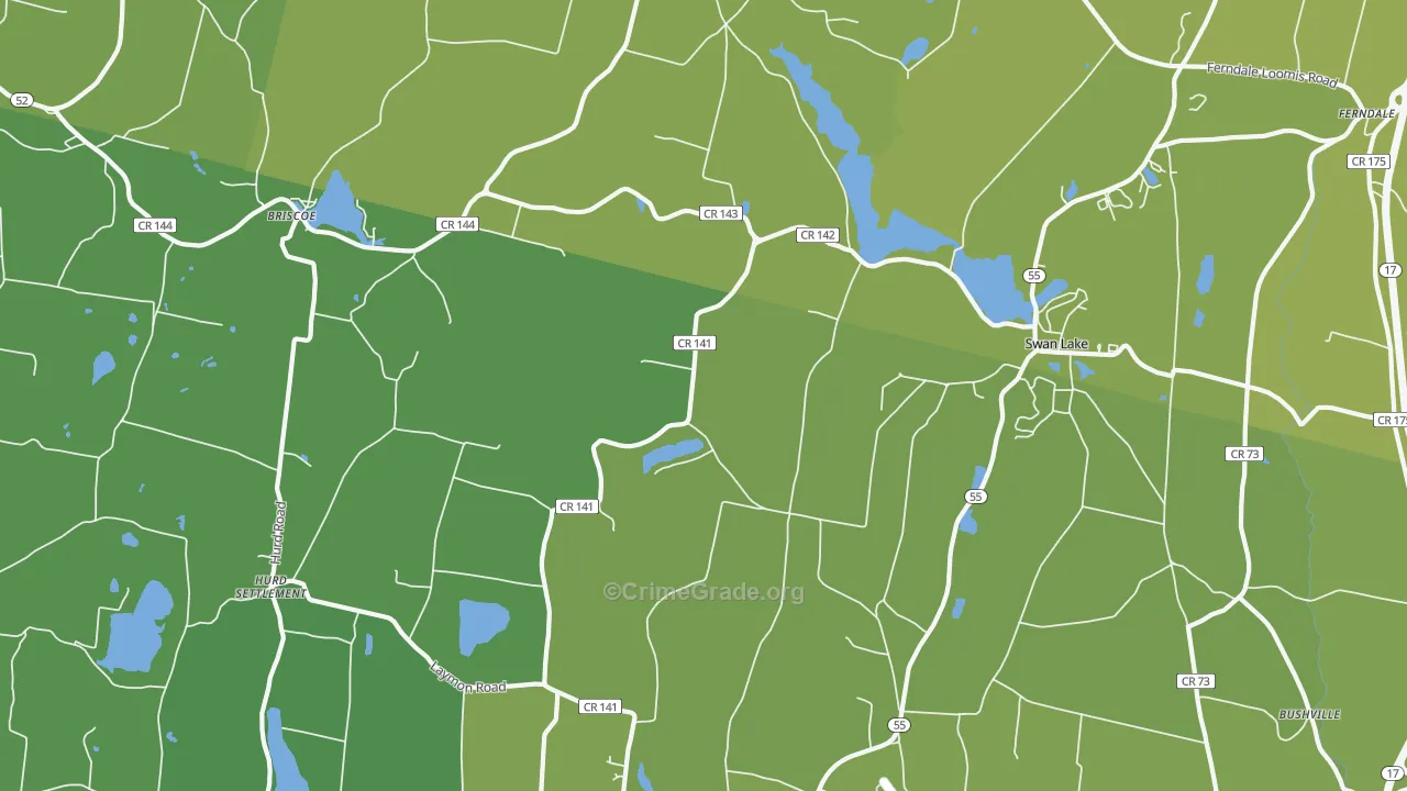 12783, NY Map of Vehicle Theft Rates