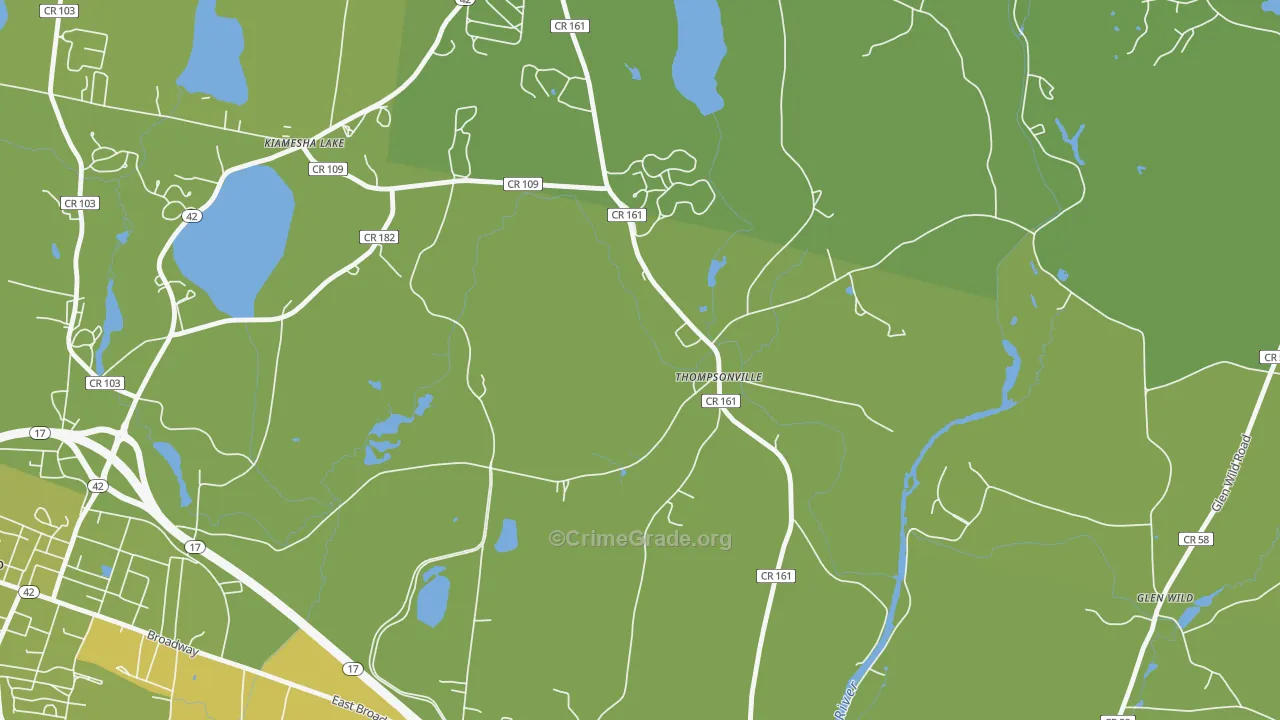 12784, NY Map of Vehicle Theft Rates