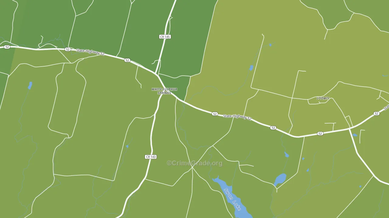 12787, NY Map of Vehicle Theft Rates