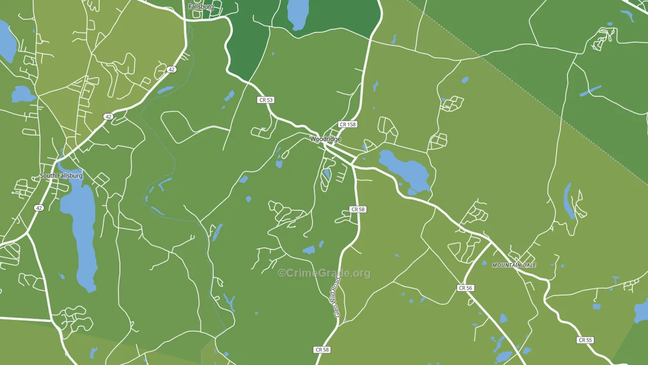 12789, NY Map of Vehicle Theft Rates