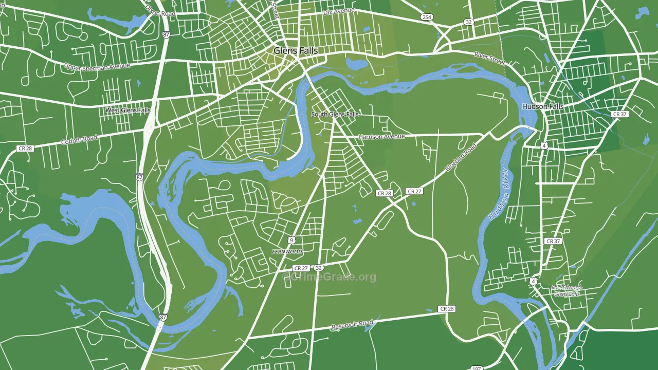 12803, NY Map of Vehicle Theft Rates