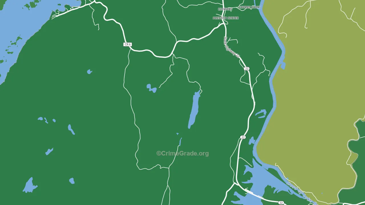 12819, NY Map of Vehicle Theft Rates