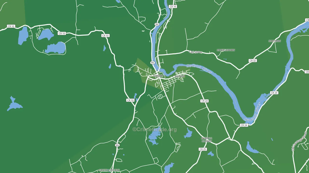 12822, NY Map of Vehicle Theft Rates