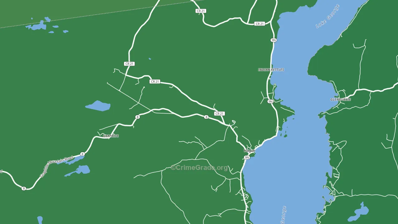 12836, NY Map of Vehicle Theft Rates