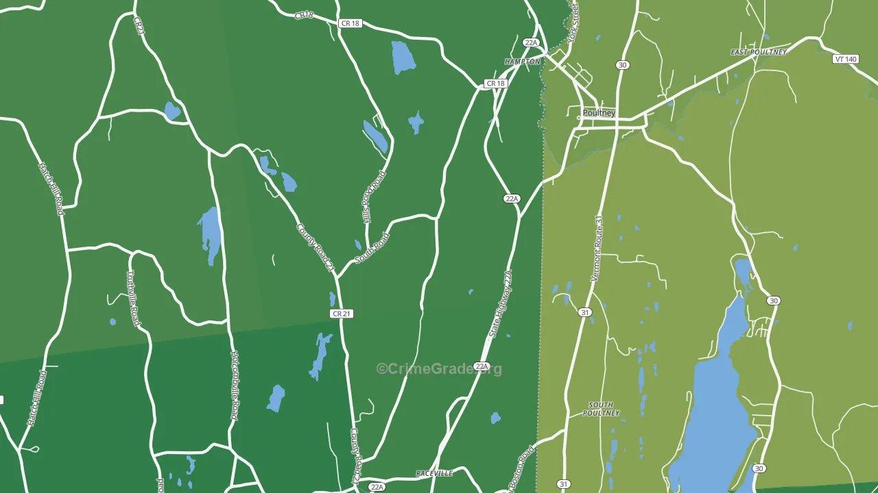 12837, NY Map of Vehicle Theft Rates
