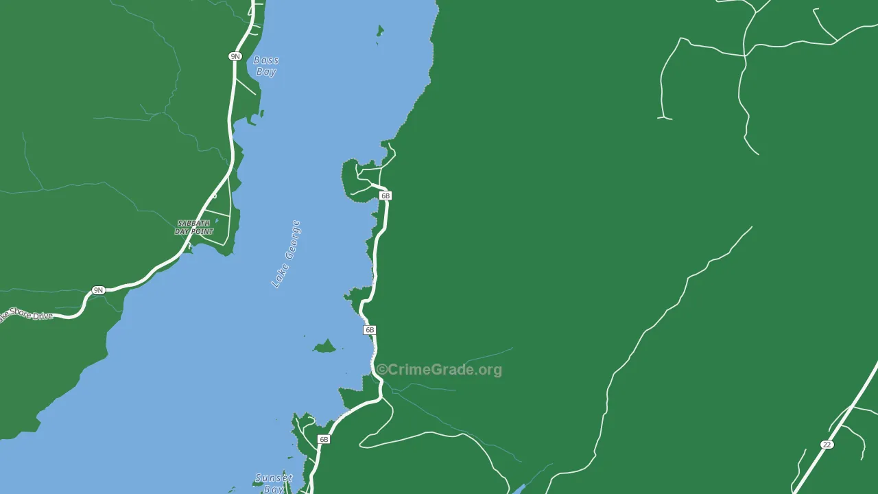 12841, NY Map of Vehicle Theft Rates
