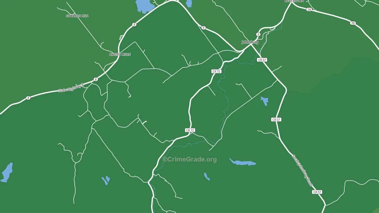 12843, NY Map of Vehicle Theft Rates
