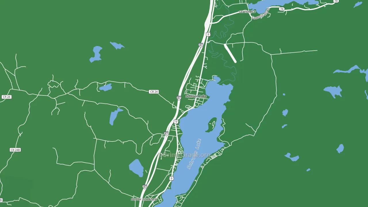 12870, NY Map of Vehicle Theft Rates