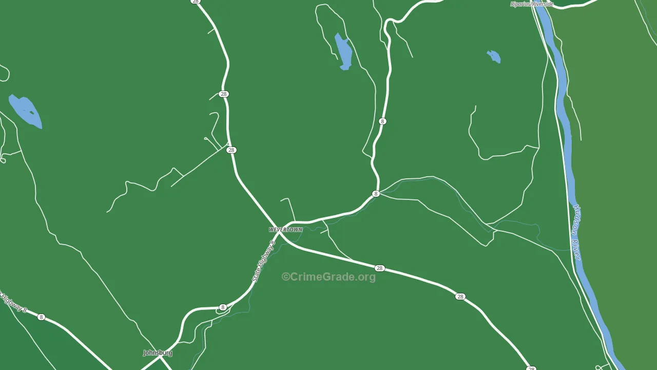 12886, NY Map of Vehicle Theft Rates